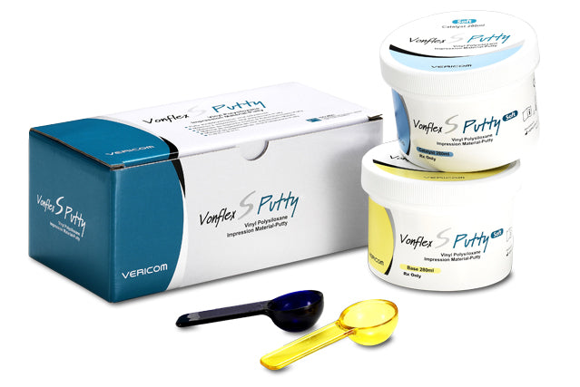 Vonflex S Putty (Base 280 ml X 1 bottle + Catalyst 280 ml X 1 bottle, 2 ea